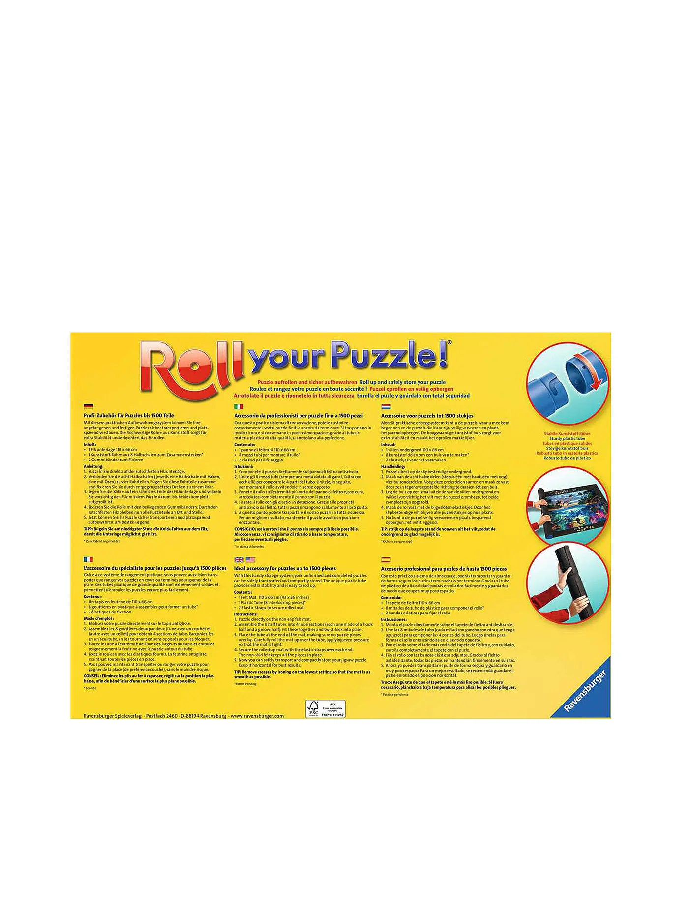 RAVENSBURGER | Roll your Puzzle - Puzzlerolle | 